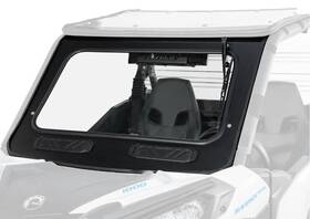 Gws-ca-mavs-s-01-m Superatv Glass Windshield For Can-am Maverick/ Commander
