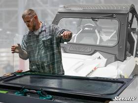 Gws-p-rzr9ts-rgk Superatv Replacement Glass Windshield Kit For Item# Gws-p-rzr900ts