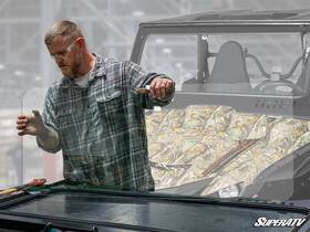 Gws-y-wv-x2-rgk Superatv Replacement Glass Windshield Kit For Item# Gws-y-wv-x2