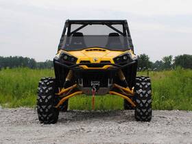 Hws-ca-t-001-71 Superatv Hws-ca-t-001-71#com Can-am Commander 1000 / Max Dark Tint Half Windshield By