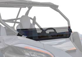 Hws-cf-zf950-71 Superatv Cfmoto Zforce 950 Half Windshield -standard Polycarbonate Dark Tint By