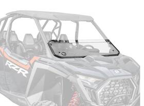 Hws-p-proxp-002-75 Superatv Clear Half Windshield For Plaris Rzr Pro S R Xp