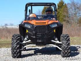 Hws-p-rzr1k-001-75 Superatv Half Windshield