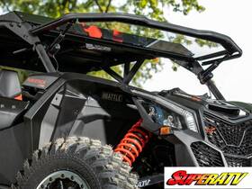 Pfws-ca-x3-70 Superatv Maxdrive Power Flip Windshield Can Am Maverick X3 2017 Max X Ds Rs Rc