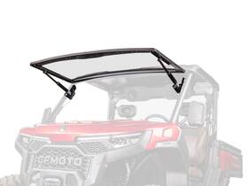 Pfws-cf-u10-70 Superatv Maxdrive Power Flip Windshield For Cfmoto U10 Pro/2025