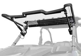 Pfws-p-rzr1k-70 Superatv Polaris Rzr Max-drive Power Flip Windshield By -