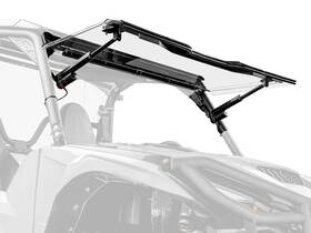 Pfws-y-wv-70 Superatv Maxdrive Power Flip Windshield For Yamaha Wolverine X2 1000/2024