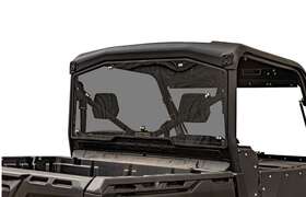Rws-ca-defxmr-71 Superatv Dark Tinted Rear Standard Windshield For Can-am Defender