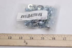 Rws-jd-835m-hk Superatv Rear Windshield Hardware Kit