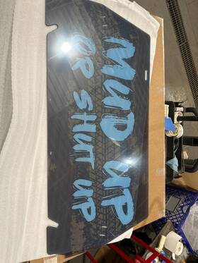 Rws-k-krx-70c Superatv Printed Mud Up Or Shut Rear Windshield For Kawasaki Teryx Krx 1k