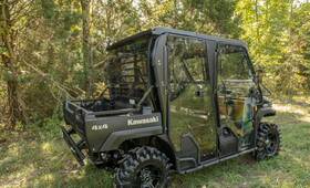 Rws-k-mule-fxt-76 Superatv Light Tint Rear Windshield For Kawasaki Mule Pro Dxt/fxt