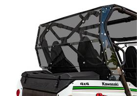 Rws-k-trx4-76 Superatv Rear Windshield For Kawasaki Teryx 4 800 2014