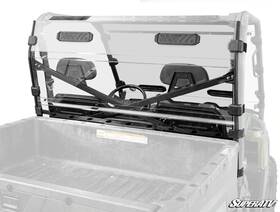Rws-p-ran900-v-75 Superatv Rws-p-ran900-v-75#ac Vented Full Rear Windshield For Polaris Ranger Size 570