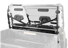 Rws-p-ran900-v-75 Superatv Vented Full Rear Windshield For Polaris Ranger