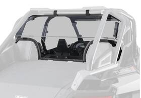 Rws-p-rzrtr4-76 Superatv Rear Windshield For Polaris Rzr Turo R4 Pro4 With Rockford Fosgate