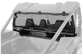 Rws-p-rzrxp-v-76 Superatv Rear Vented Windshield For Polaris Rzr Xp 1000