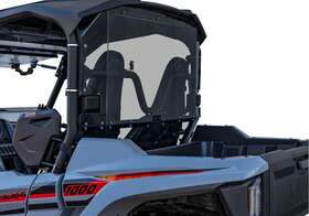Rws-y-rmax-76 Superatv Rear Windshield For Yamaha Wolverine Rmax2