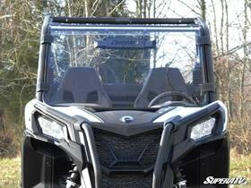 Ws-ca-t-75 Superatv 2019-2024 Can-am Maverick Sport 1000 Poly Full Windshield