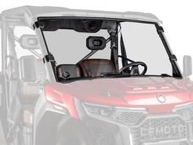 Ws-cf-u10-70 Superatv Pro-scratch Resistant Full Windshield For Cfmoto Uforce U10