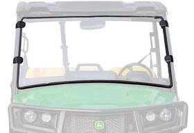 Ws-jd-835m-70 Superatv Scratch Resistant Full Windshield For John Deere Gator Xuv 835/865 2