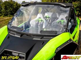 Ws-k-h2-v-70 Superatv Vented Front Windshield Kawasaki Teryx H2 4 / 5 2026 Clear