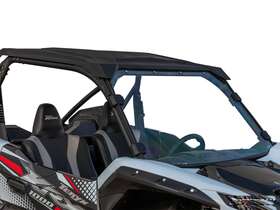 Ws-k-krx-70 Superatv Kawasaki Teryx Krx1000 Scratch Resistant Full Windshield By