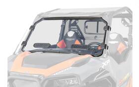 Ws-p-gen1k-v-001-70 Superatv Scratch Resistant Vented Full Windshield For Polaris General