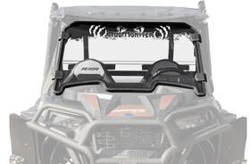 Ws-p-rzr1k-002-70i Superatv Full Windshield Mud Monster Print For Polaris Rzr Xp 1k 2019