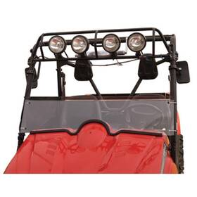 1276430003e2ae-1535cc Tusk Utv Half Windshield For Yamaha Rhino 700 Fi 4x4 Auto 2008-2009 2011-2013