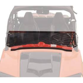 12764300041543-e7c392 Tusk Utv Half Windshield For Polaris Rzr S 800 Eps 2013-2014