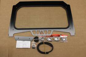182-433-0012 Tusk Utv Full Glass Windshield With Vent -