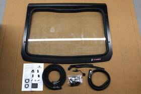 182-433-0019 Tusk Utv Full Glass Windshield With 12 Inch Wiper -