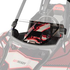 186-860-001049e8-d32ae3 Tusk Removable Half Windshield Clear - Scratch Resistant For Polaris Rzr Rs1