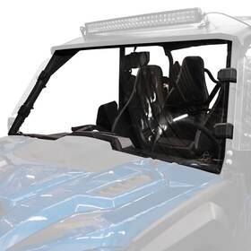 187-465-001003a3-fc6e8c Tusk Removable Full Windshield Clear - Scratch Resistant For Yamaha Wolverine