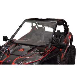 1874650008 Tusk Removable Windshield For Roof Fits Polaris Rzr Pro Turbo R