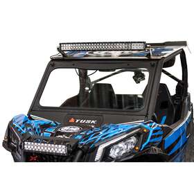 1904590019 Tusk Folding Glass Windshield With Wiper Fits Can-am Maverick 800 1000 Sport