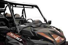 1868600012 Tusk Clear Removable Half Windshield Polaris Rzr 1000 Xp Xp4 Turbo S 2019-2022