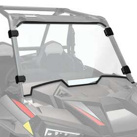 2273pl02211 Twom Utv Front Full Windshield Windscreen For Polaris Rzr Xp 1000 / 4 Turbo 2019-2023