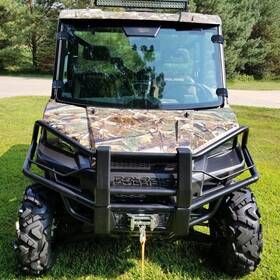 Mallb273ooooooo37p-1f Twom For Polaris Ranger Full Size Xp 900 1000 570 Diesel Crew Front Windshield