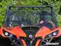 Tws-ca-mav-72 Super Atv Can-am Maverick Tinted 3 4 Windshield