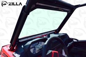 Zil-p-rz19-ws-gls-rz Utv Zilla Polaris Rzr Xp 1000/xp Turbo Full Glass Windshield Vented Frame By