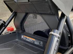 Zl-rs1-rr-t Utvzilla Polaris Rs1 Tinted Rear Window Windshield Polycarbonate By