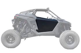 Zl-rzpro2-dr-blk Utvzilla Polaris Rzr Pro Xp/pro R/turbo R Aluminum Doors 2-seats By