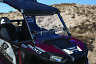 West110-0028 Open Trail Folding Windshield