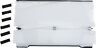 West120-0011 Open Trail Folding Windshield Kawasaki Mule 191361090943