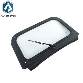 Amv2099286s Wflnhb Black Full Glass Windshield With Wipers For Polaris Rzr 570 800 Xp 900