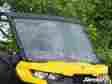 Ws-ca-def-v-70 Super Atv Can-am Defender Scratch Resistant Vented Full Windshield