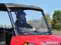 Ws-p-ranmid-v-70 Super Atv Polaris Ranger Midsize Scratch Resistant Vented Full Windshield 2015