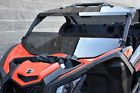 Zil-x3-hws-dtint Utvzilla Can Am Maverick Half Windshield Dark Tint Tinted Polycarbonate