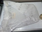 Oem Vespa Tall Windscreen 1B001215 For Primavera With Partial Hardware (bth). Fixed Price $249.00.